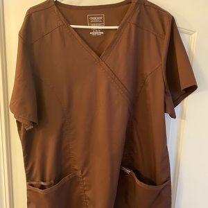 Scrubs | Top Only | Brown